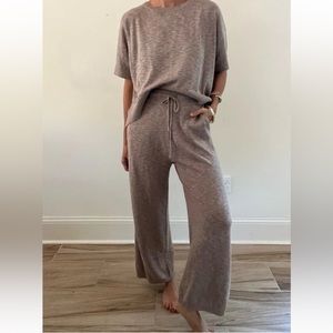 Slub Knit Sweater Set